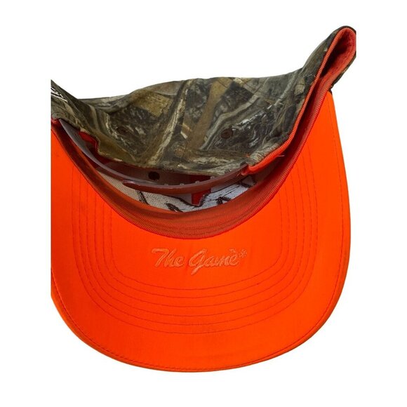 Martin Blaze Orange & Camo Adjustable Hat Snapback The Game - Picture 5 of 7